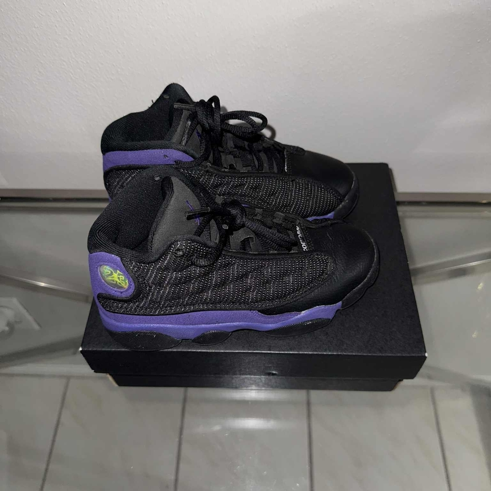 Jordan Kids Sneakers in Black and Purple